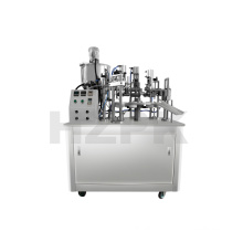 Ex-Factory Price Customized HZNF-50B Semi-auto Metal Tube paste filling and sealing machine/Tube Paste Filler And Capper